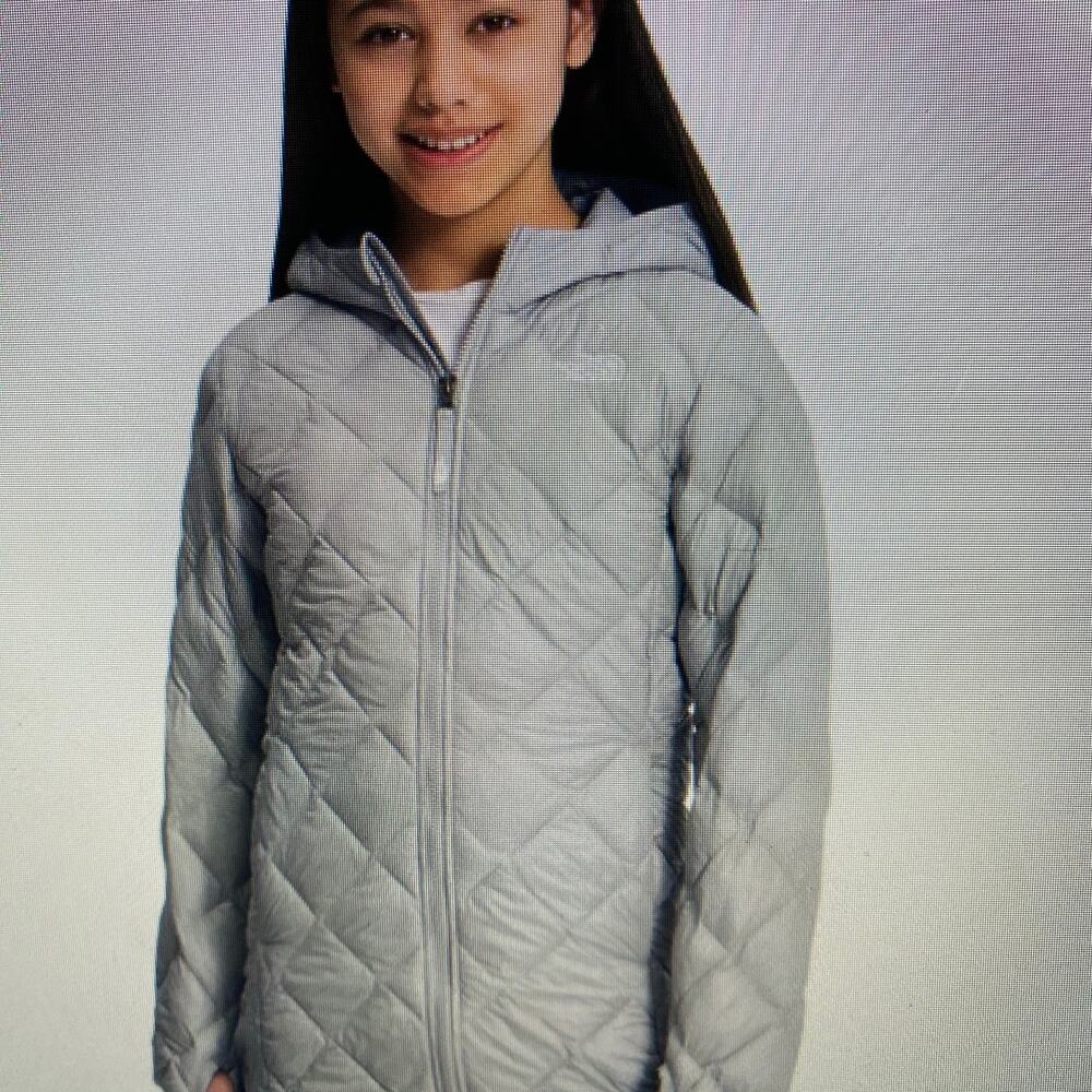 The North Face Kids Gray Quilted Jacket